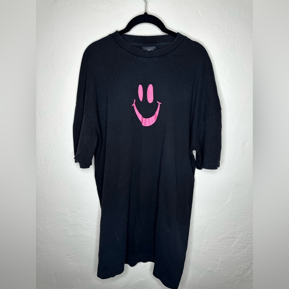 Lazy Oaf Black Crewneck TShirt Dress